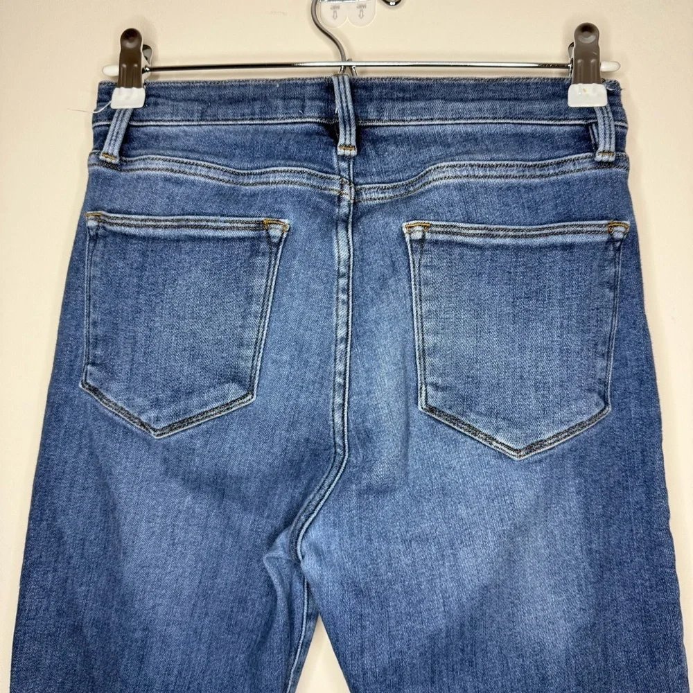 FRAME DENIM Le High Straight Jeans in Bestia Wash - Picture 7 of 11